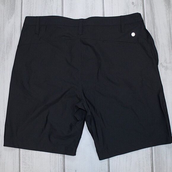 Z by Zella 8-inch Golf Shorts in Black Caviar sz 36 - Picture 4 of 5